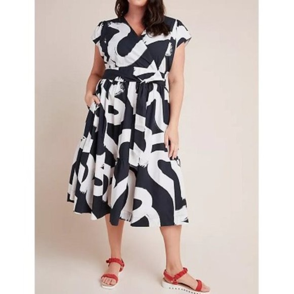 Anthropologie Mairead Midi Dress